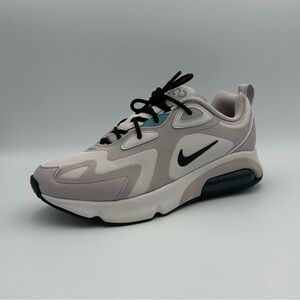 Nike Air Max 200 Men’s Size 8 Gray Lilac Synthetic Running Sneakers CI3865-003